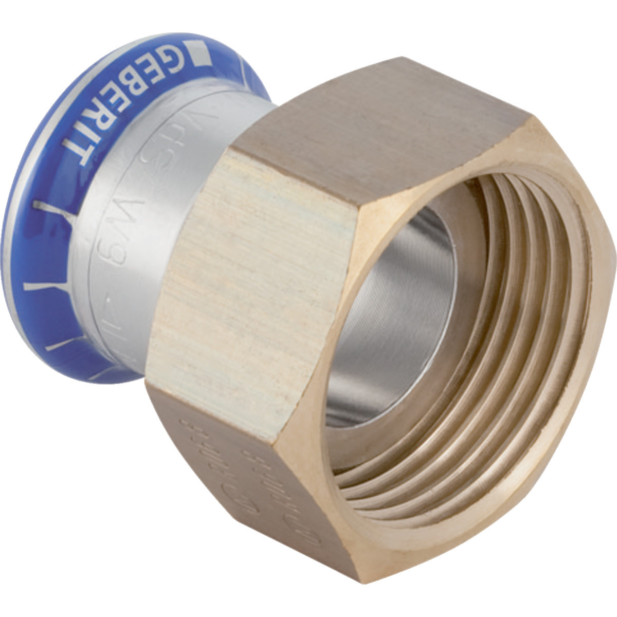 Mapress RVS 316 vlakke koppeling 42-G2"