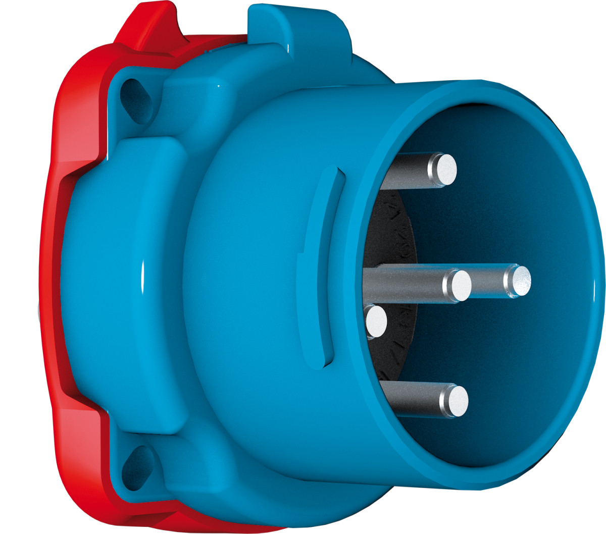 Marechal DECONTACTOR DS1 STEKER POLY BLAUW Decontactor DS1 steker poly blauw size.2 3p+n+a 30a 440V ac +2hulp