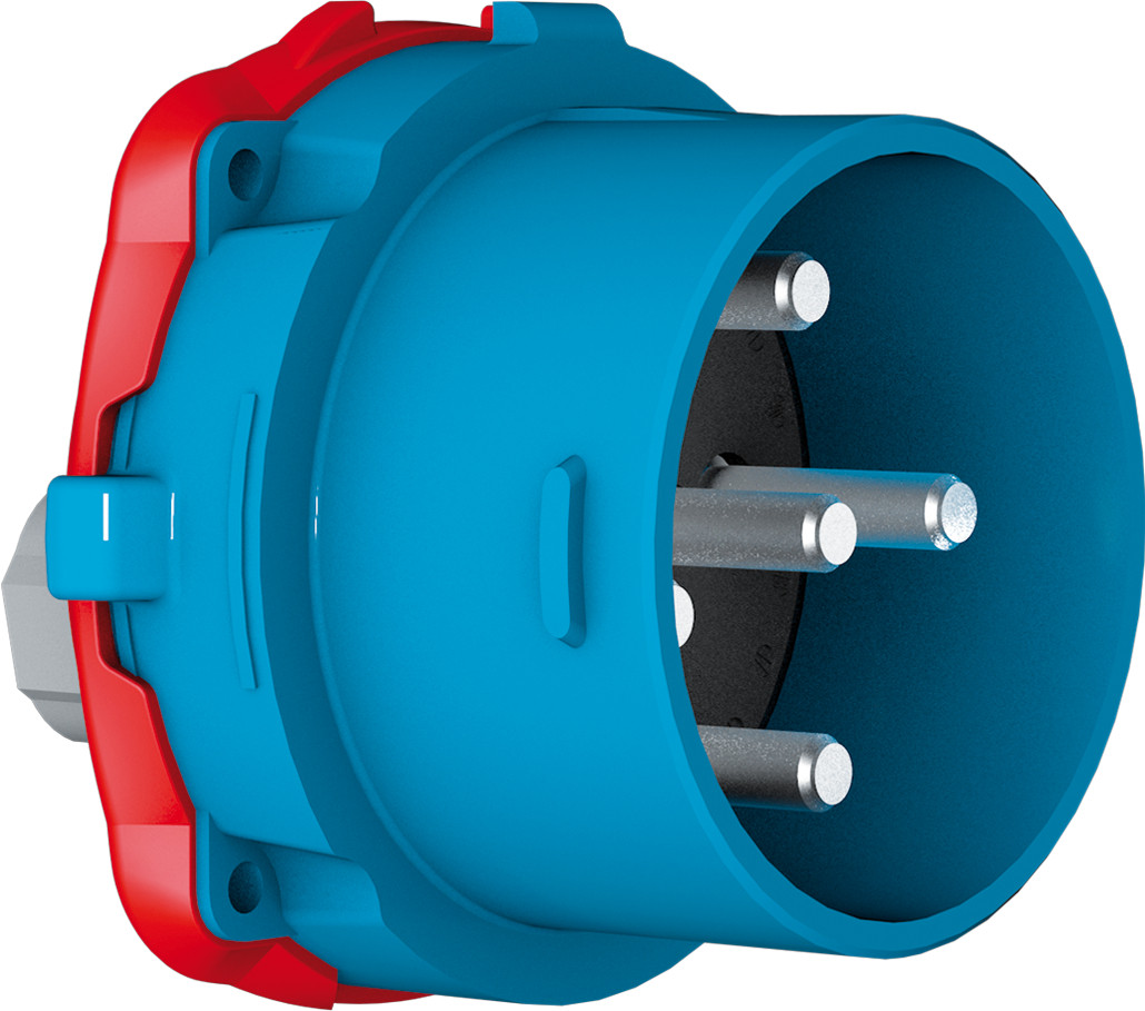 Marechal DECONTACTOR DS9 STEKER POLY BLAUW Decontactor DS9 steker poly blauw size.5 3p+a 150a 440V ac