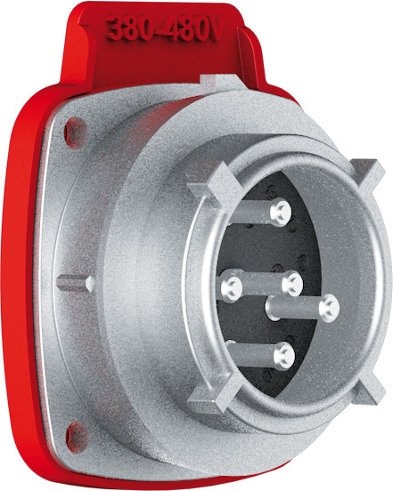 Marechal PN STEKER METAAL PN Steker metaal size.1 3p+n+a 30a 440V ac