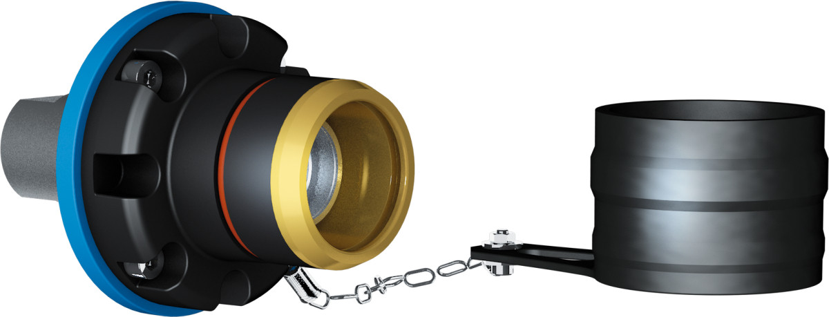 Marechal SP STEKER POLY ZWART SP Steker poly zwart ip66/67 A 1000V