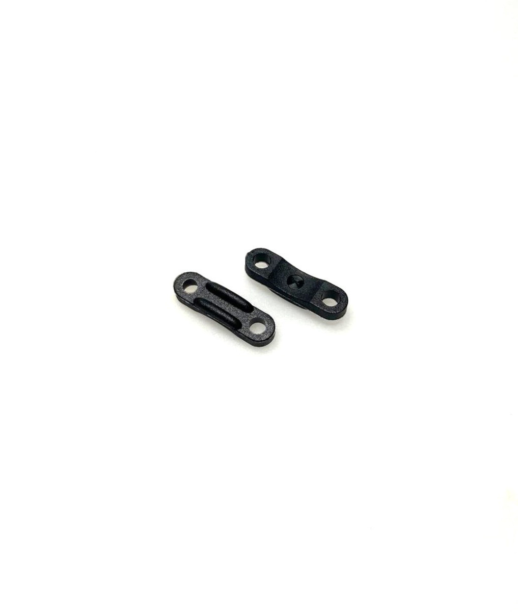 Martin Kaiser Trekontlasting 14mm MK Beugel voor trekontlasting 14MM, schroefgaten 3,2MM kunststof zwart