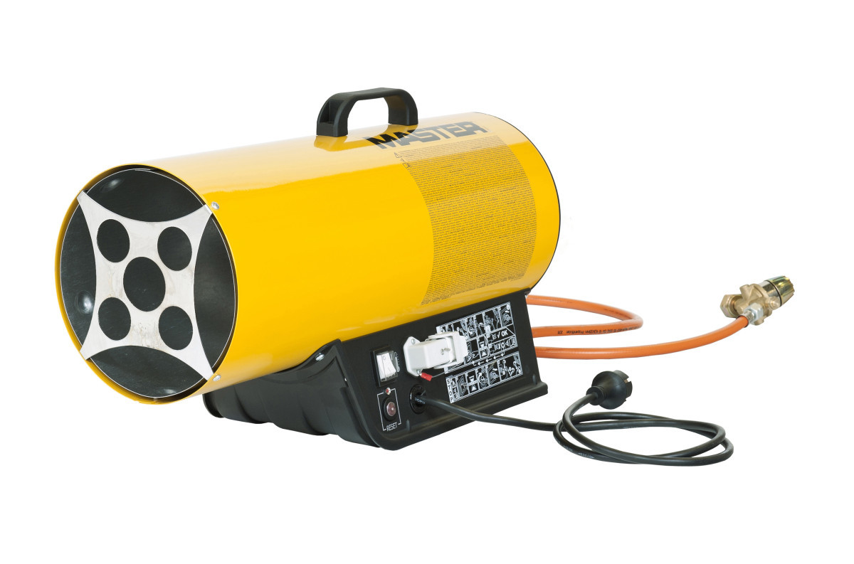 Master BLP Nederland Gasheater blp73et - 73KW, NL regelaar