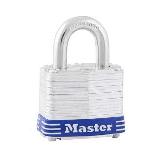 Masterlock Lockout Tagout Hangsloten - 3eurd - laminated steel padlock 37/19/7MM