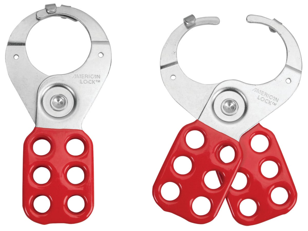 Masterlock Lockout Tagout Hangsloten - slotvermeerderaar - gelam. staal - 6 hangsloten -