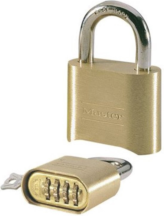 Masterlock Lockout Tagout Hangsloten - hangslot - cijferslot 4 -