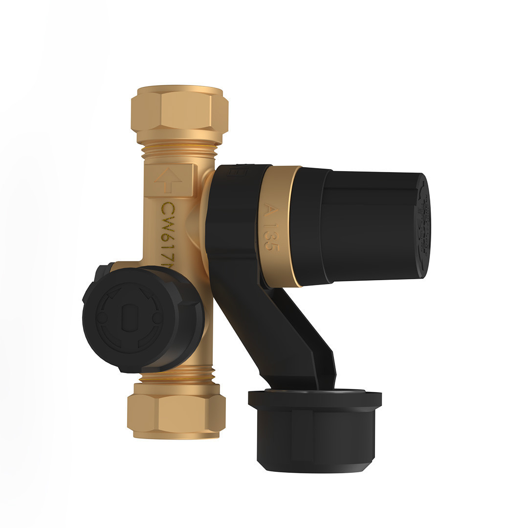 Masterwatt Toebehoren Inlaatcombinatie (saga/dynamis WPB = 300L) knel 15×knel 15; 6 bar Masterwatt Toebehoren Inlaatcombinatie (saga/dynamis WPB = 300L) knel 15×knel 15; 6 bar