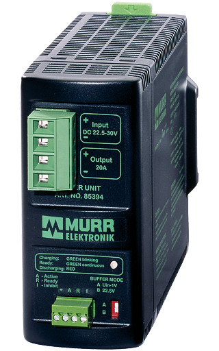 Murrelektronik transformators/power supplies MB Cap buffer module in:23-30 VDC out:22-28VDC/20a for 200MS