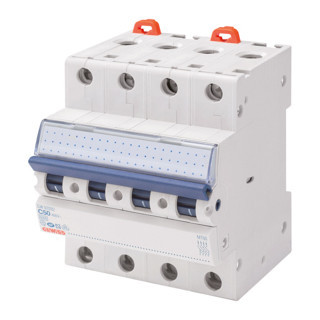 Gewiss 90-serie aardlekschakelaars Installatieautomaat 4P D-kar 25a 6ka 4-module - serie MT60
