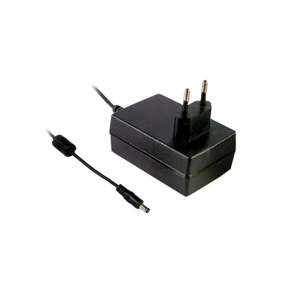 Mean well GST36B Ac-DC ind wall mount adap 36W 12V 2 pin euro plug P1J