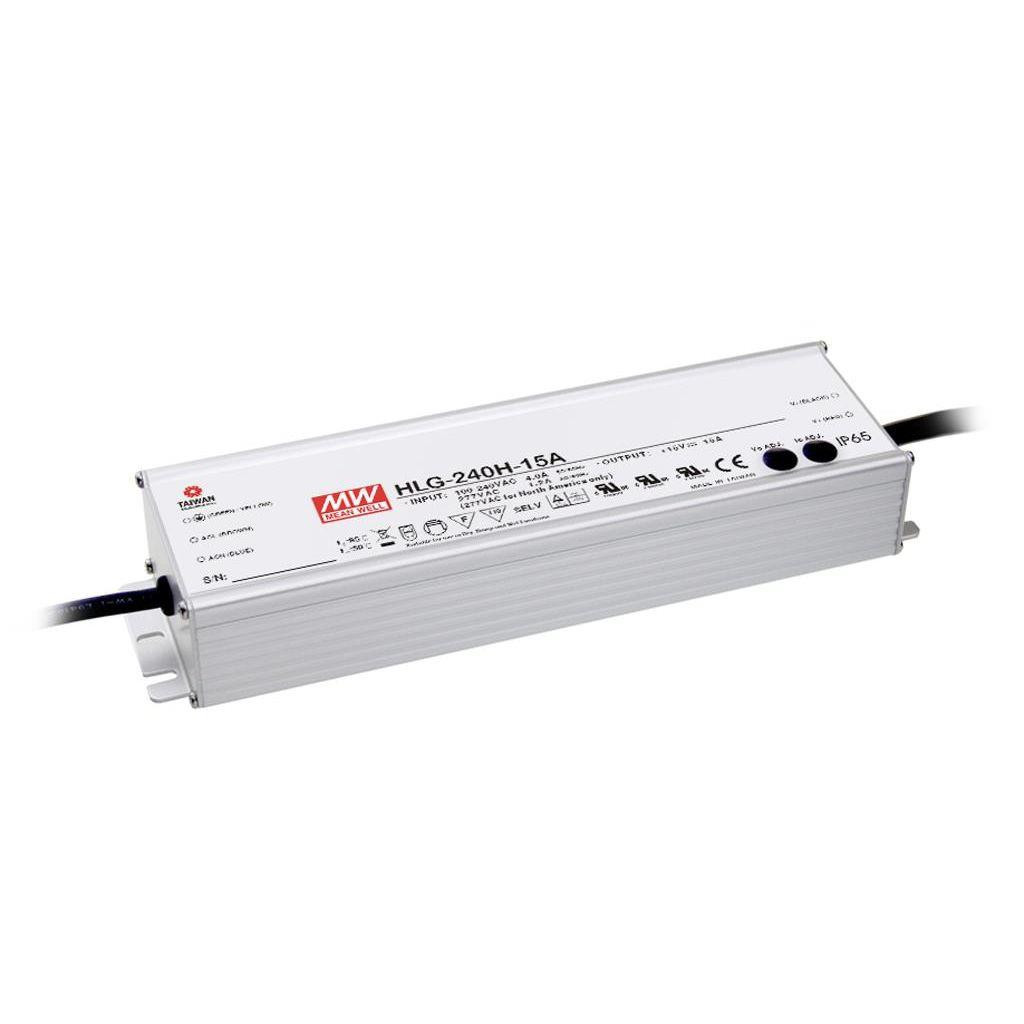 Mean well HLG-240H Ac-DC led driver (CV+CC) A type dim 240W 48V