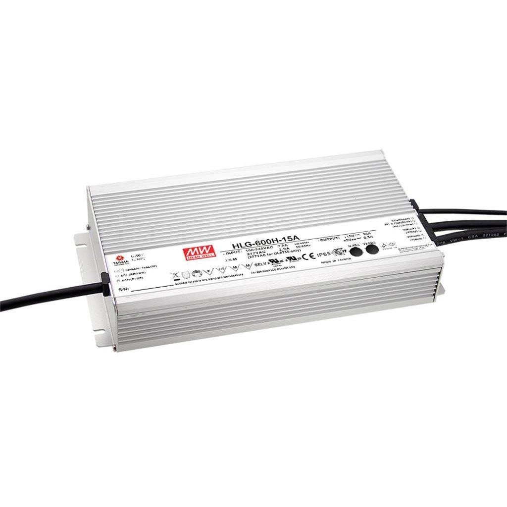 Mean well HLG-600H Ac-DC led driver (CV+CC) A type dim 600W 24V