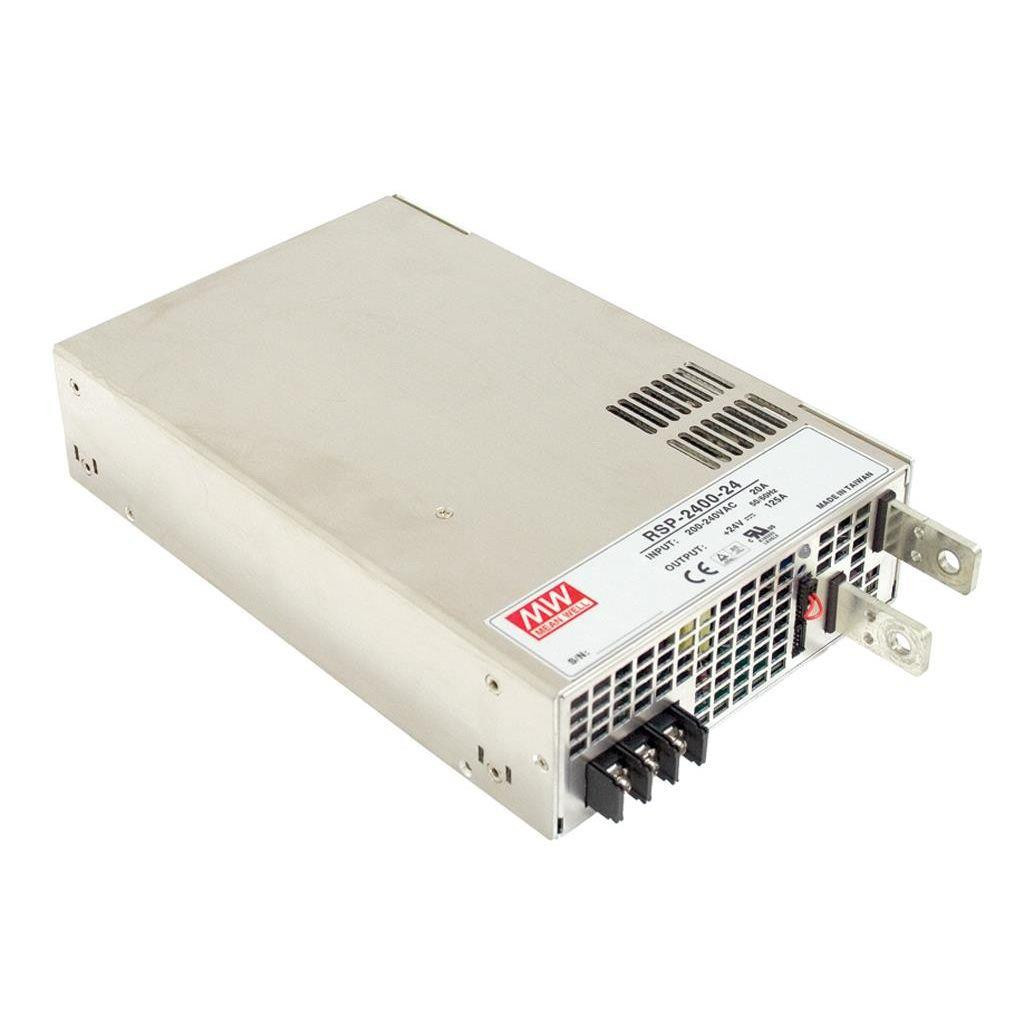 Mean well RSP-2400 Ac-DC enclosed psu progr. high power 2400W 12V