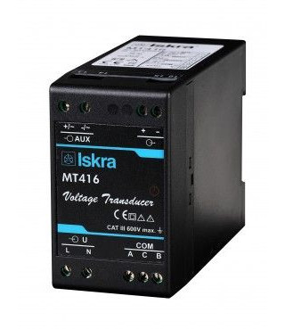 Eleq-Faget MT416 Universele Meetwaardeomvormer Measuring Transducer, type MT416 0-500V 4-20ma, HS 24-300VDC / 40-276V