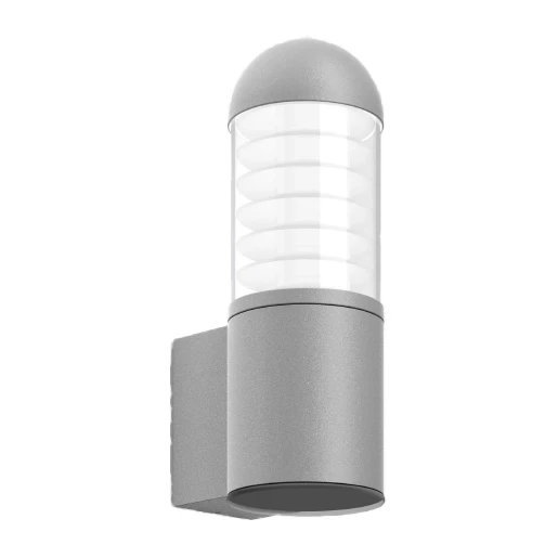 Mega Tower R, 10 W, 600 LM, 830, zilver, on/off wandarmaturen, L 160 B