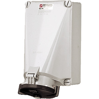 Mennekes Wandcontactdoos 125a 4P 7H 500V ip67
