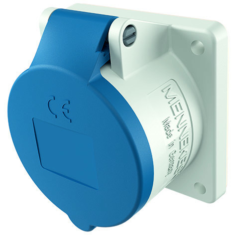 Mennekes 16a5p 9H230V inbouwcontactdoos ta ip44