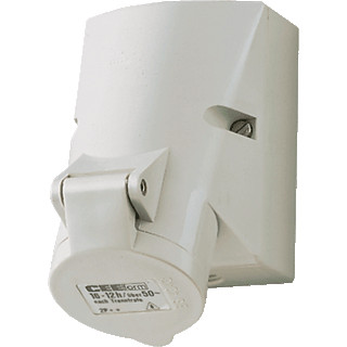 Mennekes Wandcontactdoos16a3p 1H>50V ip44