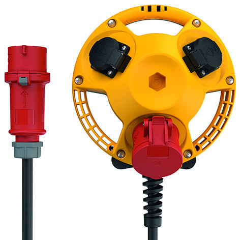 Mennekes 3 kraft geel