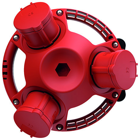 Mennekes 3 kraft rood