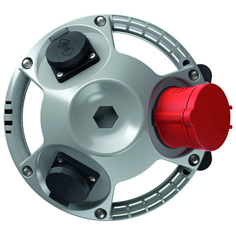 Mennekes 3 kraft zilver