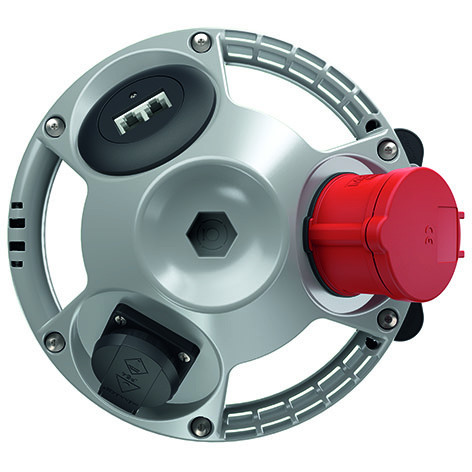 Mennekes 3kraft zilver ip20