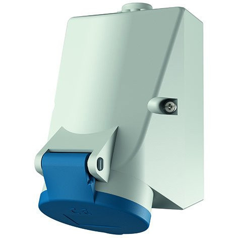 Mennekes Wandcontactdoos 16a 4P 9H 230V ip44
