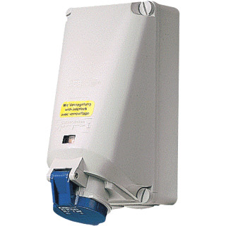 Mennekes WCD V.V. dodsch vergr. 16a3p 6H230V ip44