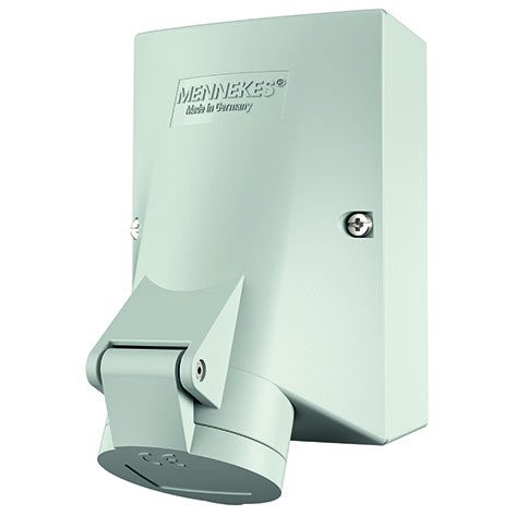 Mennekes Wandcontactdoos 16a 2P 12H 50V ip44
