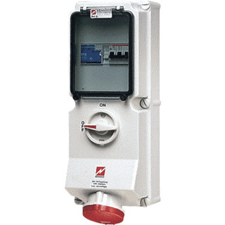 Mennekes 7235 WCD 63a5p 6H400V