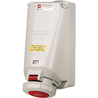 Mennekes Wandcontactdoos 32a5p 6H400V ip55 dodsch