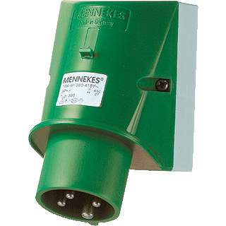Mennekes 921 TST.con.stop 16a4p 10H 50V ip44