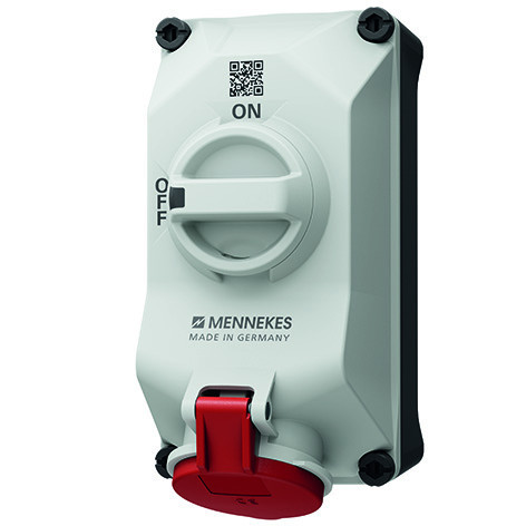 Mennekes DUO WCD 16a 5P 6H 400V ip44 duo