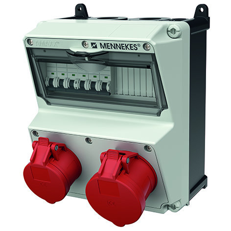 Mennekes AMAXX® Amaxx Contactdoos combinatie 2 modules