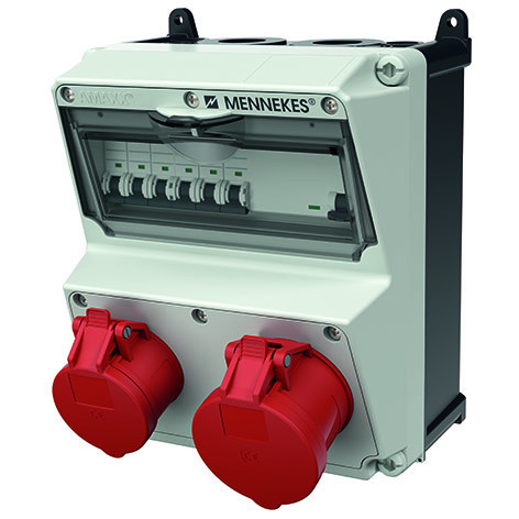 Mennekes AMAXX® Amaxx Contactdoos combinatie 2 modules