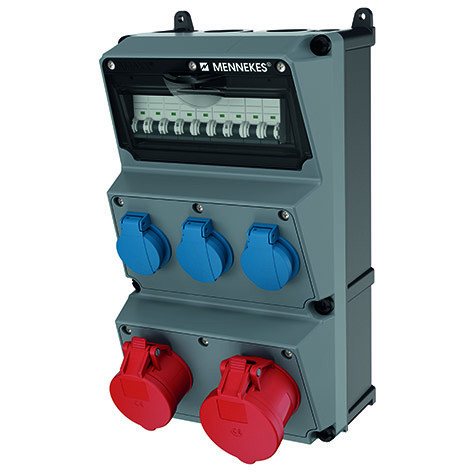 Mennekes AMAXX? Amaxx Contactdoos combinatie 3 module