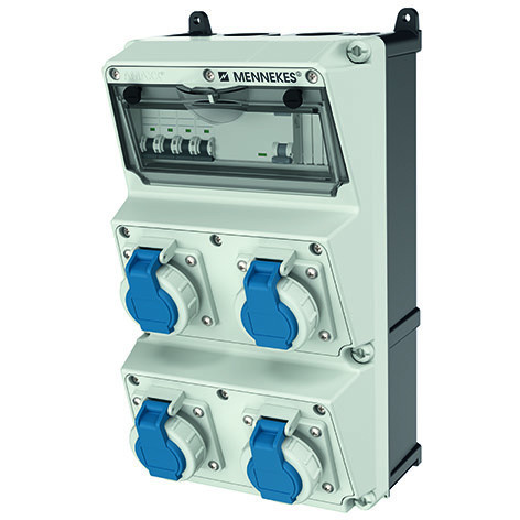 Mennekes AMAXX® Amaxx Contactdoos combinatie 3 modules