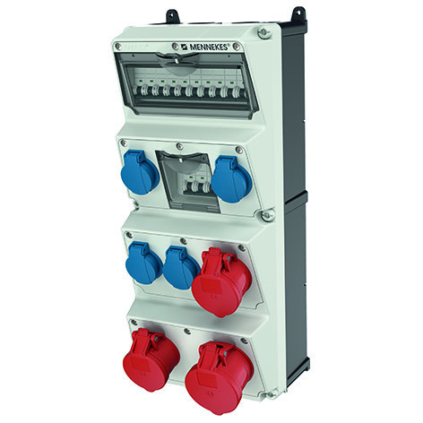 Mennekes AMAXX® Amaxx Contactdoos combinatie 4 modules