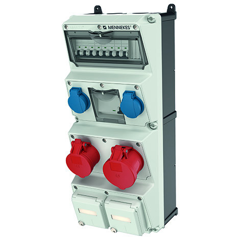 Mennekes AMAXX® Amaxx Contactdoos combinatie 4 modules