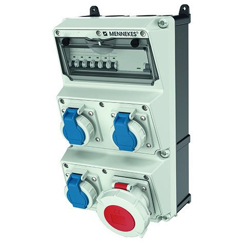 Mennekes Amaxx contactds combi ip67 compl. bedraad