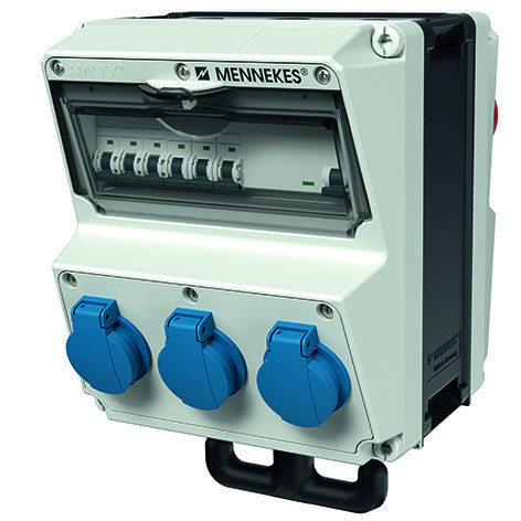 Mennekes Amaxx oph.contactdoos combinatie