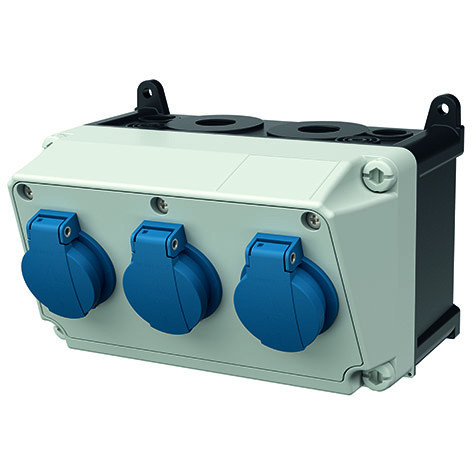 Mennekes AMAXX® Amaxx Contactdoos combinatie 1 module