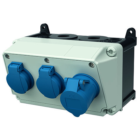 Mennekes AMAXX® Amaxx Contactdoos combinatie 1 module