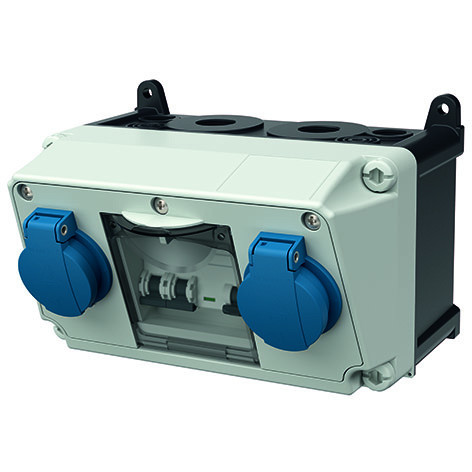 Mennekes AMAXX® Amaxx Contactdoos combinatie 1 module