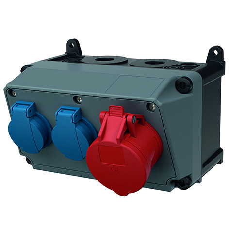 Mennekes AMAXX® Amaxx Contactdoos combinatie 1 module