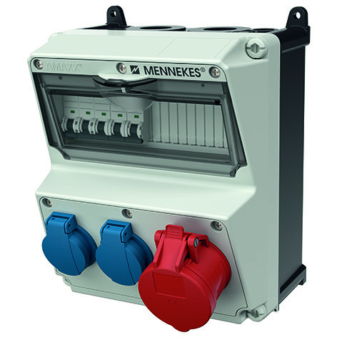 Mennekes AMAXX® Amaxx Contactdoos combinatie 2 modules