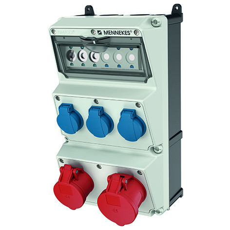 Mennekes AMAXX® Amaxx Contactdoos combinatie 3 modules