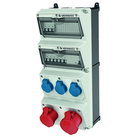 Mennekes AMAXX® Amaxx Contactdoos combinatie 4 modules