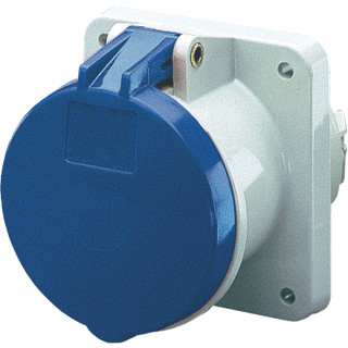 Mennekes Inbouwcontactdoos 63a 3P 6H 230V ip44 ta