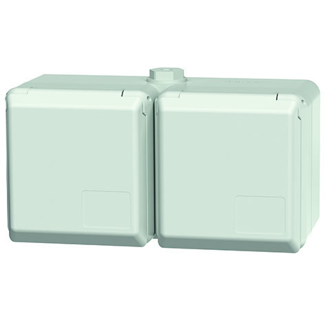 Mennekes Cepex Dubbele WCD 2 X 16a 2p+a 230V schuko